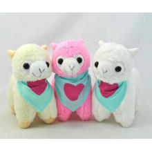 Cute Stuffed Animal Soft Toy Colorful Alpaca Plush Toy